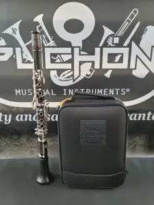 Backun Protege Bb Grenadilla Wood Clarinet Silver Plated Keys