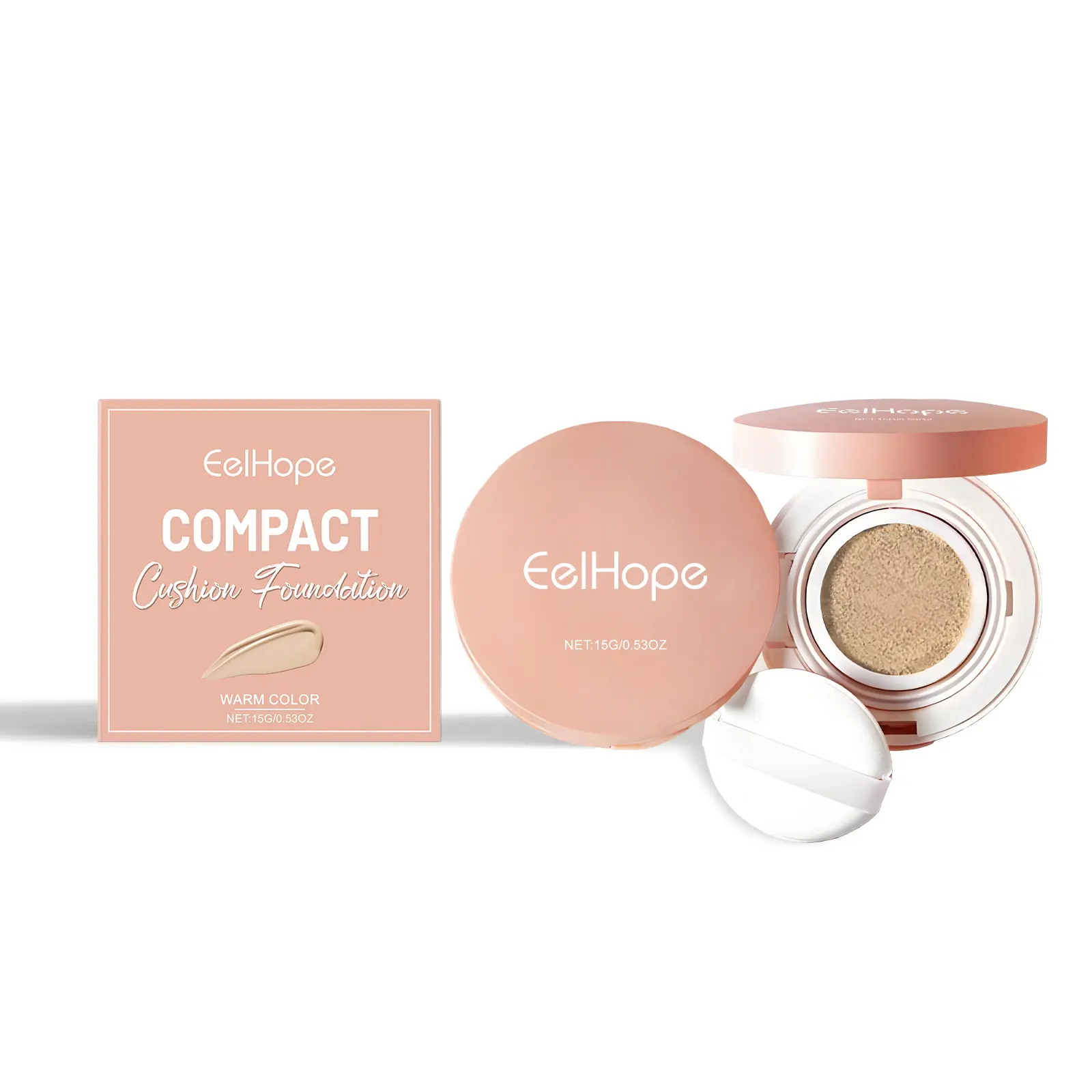 Concealer Cushion BB Set Suitable for Full Face, 24-hour Long-lasting, High Coverage Matte Texture, Korean-style Foundation for Creating a Perfect Makeup Look Cosmetic