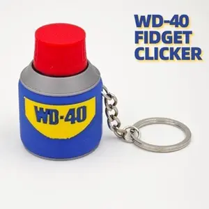 WD-40 Fidget keychain clicker