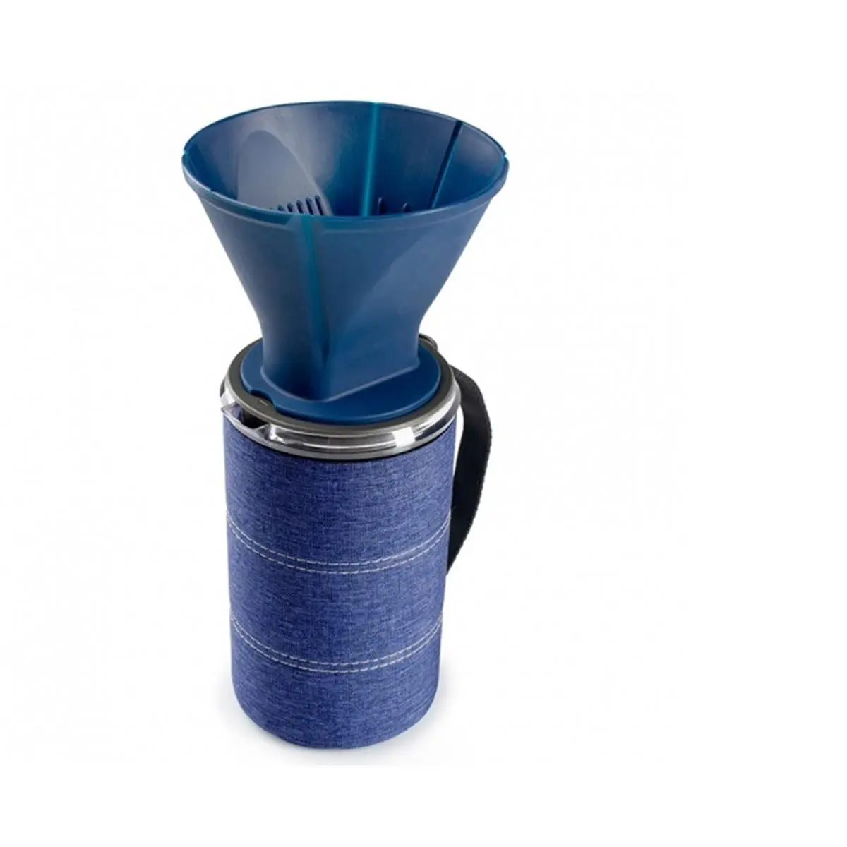 212 MAIN GSI Sports 79464 30 oz Thermal Java Drip Coffee Maker - Blue Kitchenware for Coffee & Tea Preparation