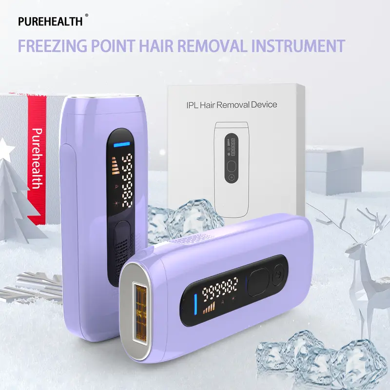Ice Point Laser Hair Removal Device lP Laser Hair Removal Device Portable, Easy to Carry, Comfortable Gift Hair Removal