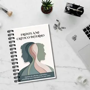 Self-Reflection Journal, Reduce Self-Criticism, Boost Self-Esteem, Includes Reflection, Breathing, Inner Dialogue Exercises