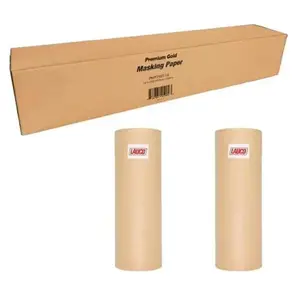 Lauco Heavy Duty Automotive Paint Masking Paper, 2-Pack Box (18x750ft, Multi-Purpose) – 36x750ft Alternative Option Available