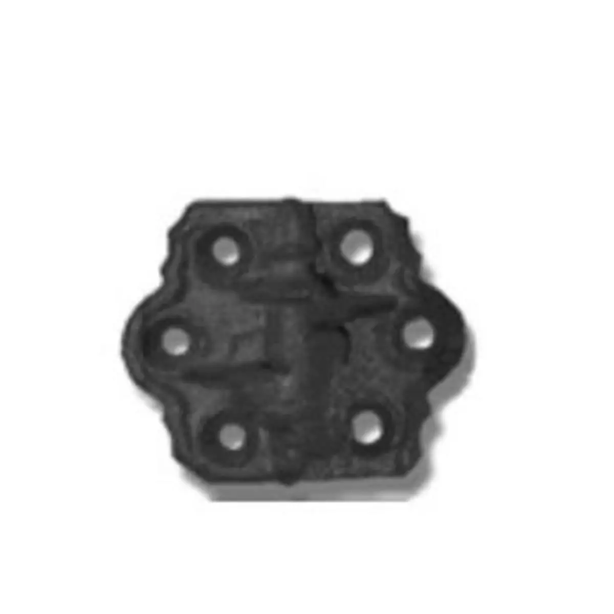 212 MAIN John Wright 88-321PC Blind Shutter Hinges - WeatherWright, Heavy Duty, Powder Coated, Surface Mount