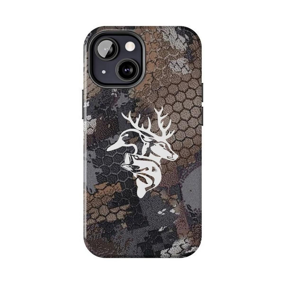 Old School Southern Style Deer Duck Fish Camo Phone Case, Sitka Camouflage Redneck Duck, Georgia Cotton, Coquette Bow, God Is Greater Aesthetic Suitable for iPhone 17-11 Pro Max/Plus