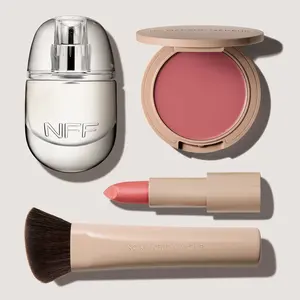 The Iconic Beauty Set - No Fragrance Fragrance™ + Blush & Lip Color + Crème Classic Lipstick + Blush Brush