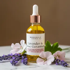 Lavender & Rose Geranium Body Oil skin care product
