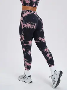 Women's Seamless High-Waisted Yoga Pants, Zhandan Series Slimming Sportswear, Elastic Waistband, Perfect for Gym & Daily Wear