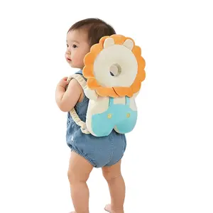 Baby Anti-Fall Head Protector Pillow, Toddler Soft Breathable Shockproof Safety Cushion, Anti-Collision Head Protection for Infants