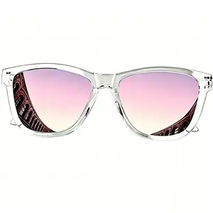 [Summer Vibe] Women's Polarized Large Retro Sunglasses - Environmental Protection PC Frame, TAC Lens Shades, Lightweight Sport Sunglass for Daily Streetwear ＆ Outdoor Use