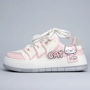 Ultra Hungry Kitty Cat Casual Chunky Shoes - Unisex