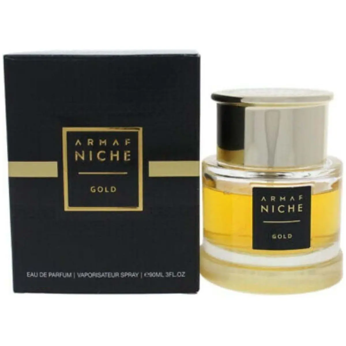 Armaf Niche Gold EDP Fragrance for Women, Gourmand Perfume with Honey Amber, Crocus & Vanilla Base Notes, 3 oz Spray, Edp Fragrances, Floral Scented Perfume, Lavish, Spicy, Fruity