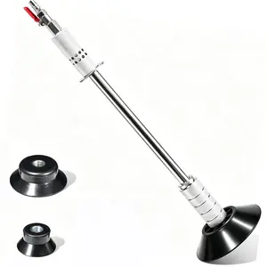 Pneumatic Dent Puller, Pneumatic Suction Cup Dent Puller with 3 Suction Cups (3.2", 4.7", 6.1”), Car Dent Puller Kit, Auto Body Dent Repair Kit, 23.2” Length