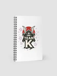 Team K Japan Spiral Notebook