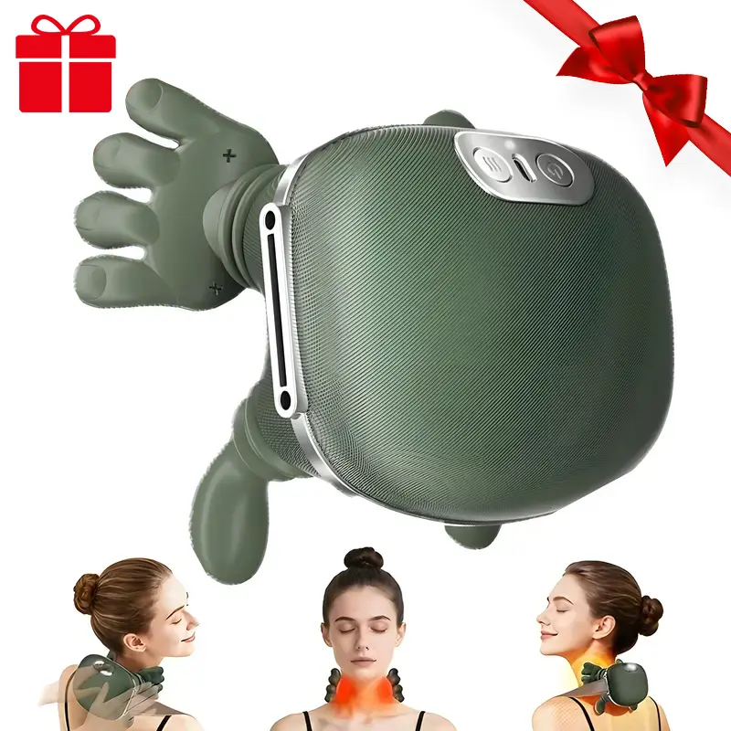 Black Friday Deal!Neck Massager with Heat for Pain Relief, Deep Tissue Shoulder & Back Massager, Shiatsu Neck and Back Massager 2026 (Upgraded Version) - Lightweight, Ideal for Muscle Relaxation After Exercise or Aerobics, Perfect Gift
