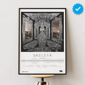 Ghost Poster | Skeleta Poster | Album Poster Prints | Wall Decor Posters | Album Cover | Metal Music Poster
