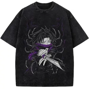 Feitan Vintage Graphic T-Shirt, Hunter x Hunter Shirt, Anime Shirt, Vintage T-Shirts