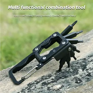 Multi Functional Combination Tool FULLYFUNCTIONAL STURDY DURABLE COMPACT AND PORTABLE One Handed Control Small Portable Helper for Daily Maintenance