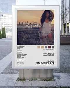 [ SALE UP TO 40% ] [NO FRAME] Jhene Aiko Sailing Soul(s) 16 Poster Bedroom Decoration