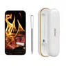 INKBIRD Ceramic Bluetooth Kitchen Thermometer with 5 High-Precision Sensors, Stainless Steel Meat Probe, Waterproof, iOS & Android Compatible, 91m Range, 5 Sensors + Oven Temp, 28 USDA Meat Menus, Ideal for Outdoor Grilling & Rotisserie Ovens, Meat Thermo