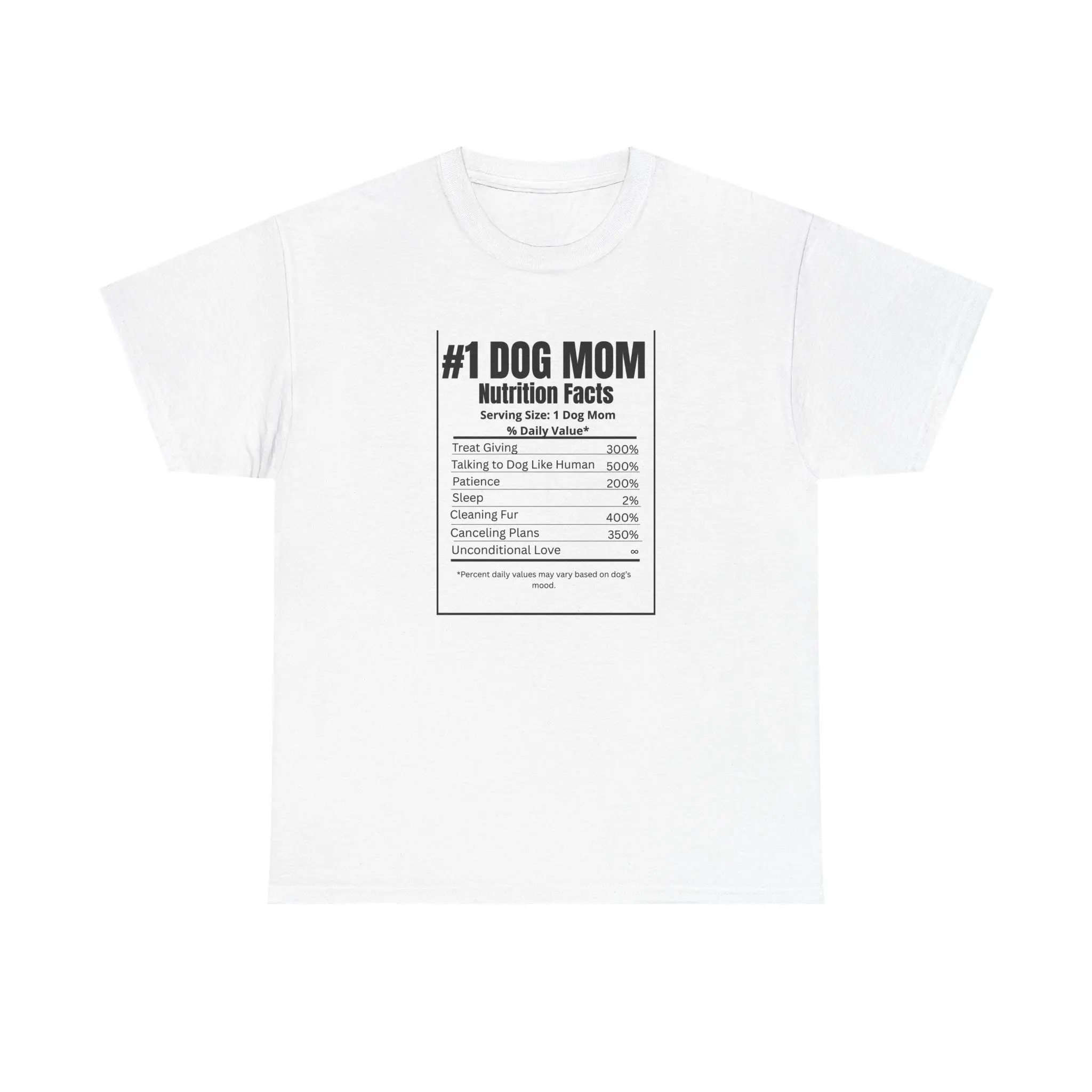 #1 Dog Mom Unisex Heavy Cotton Tee