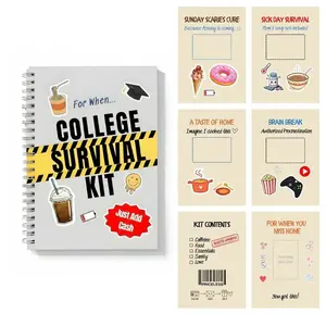 Funny College Survival Kit Gift Card Book Practical 2026 Graduation Present Perfect Gift For High School Graduates And Dorm Daily Use-MM1