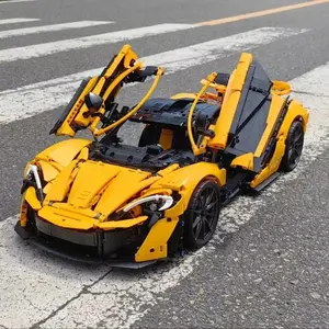 Technical Building Blocks New P1 Super Racing Car 1:8 Assembly Set Bricks Model for Adults Sports Car Toys for Boy Gifts 3893Pcs