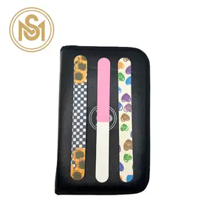 SM 6-piece Nail File, Nail Polishing Tool, Professional Manicure Tool for Home & Beauty Salons Nails Grooming Compact Nail Care Cutics Nail Art