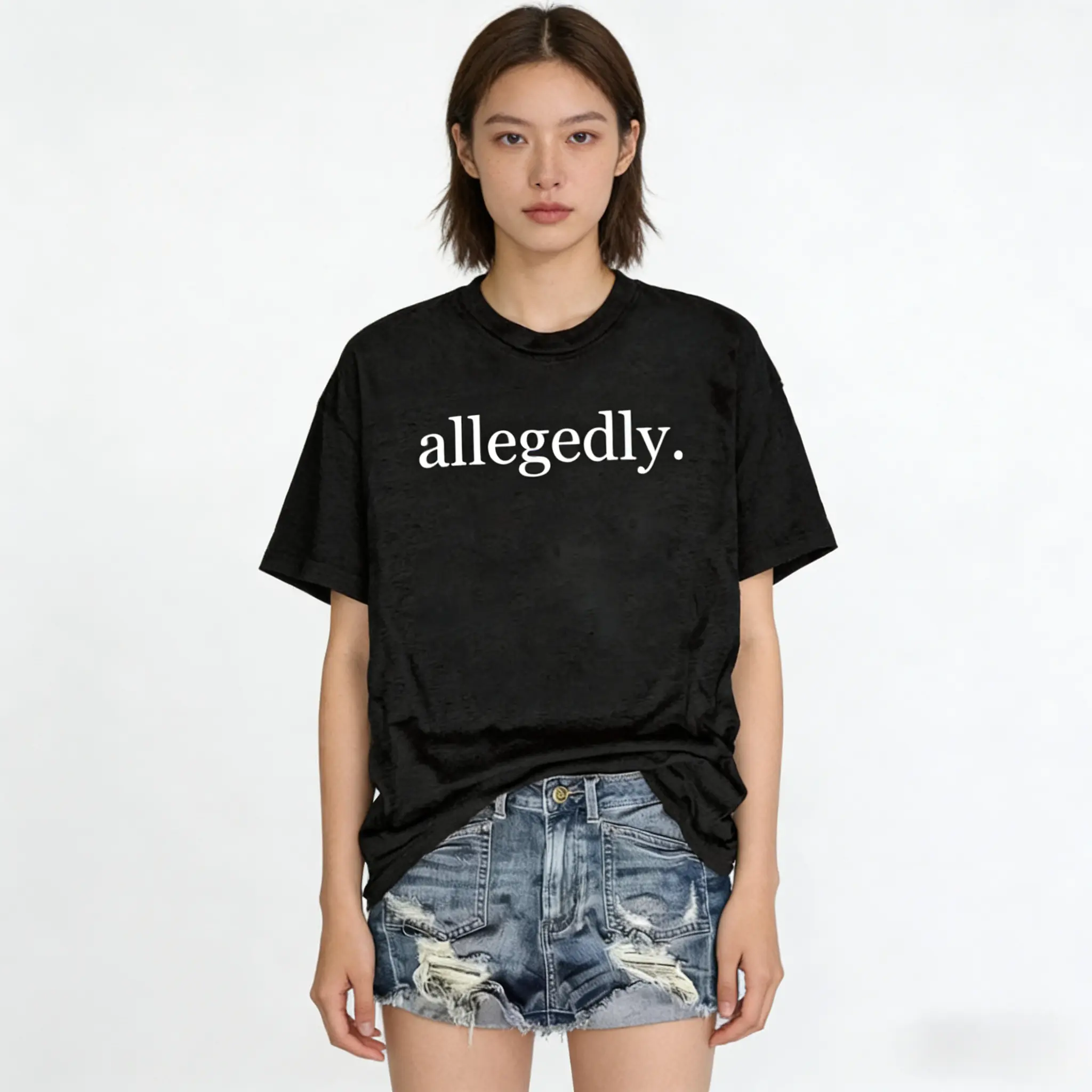 "Allegedly Funny Attorney" T-Shirt – Funny Lawyer Graphic Tee, Comfort Colors Adult Heavyweight Shirt for Men & Women