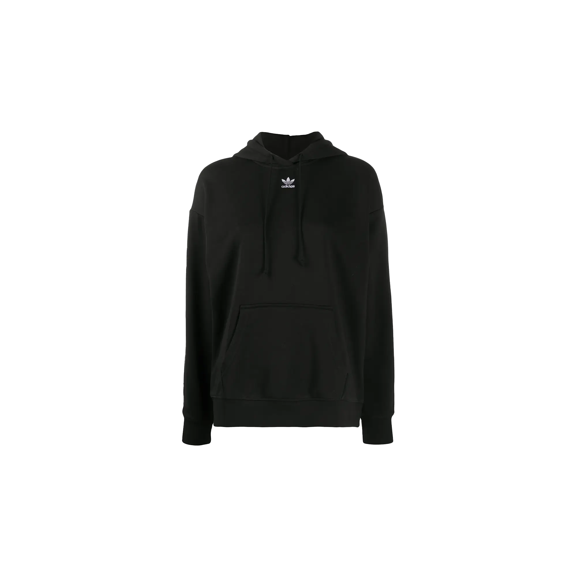 ORIGINALS Trefoil Essentials Hoodie WMNS "Black" GD4291