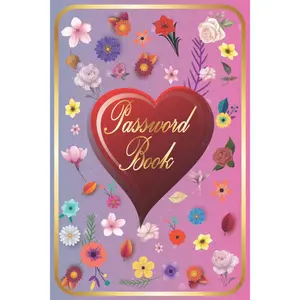 Password book: Password notebook, internet password book, password organizer, password keeper, address book with tabs, password keeper book, internet ... Logins and software licences 6"X9" x110 Pages - Paperback