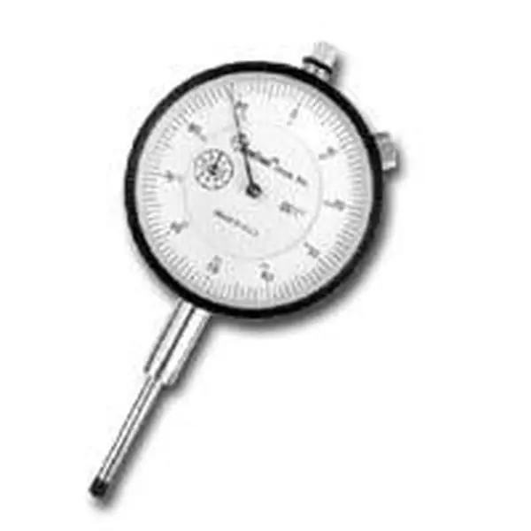 Central Tools Face Type A Dial Indicator, 0-100 Diameter, 1.0 in. & 2-1/4 in. Sizes, Graduations, Shank Mount, Continuous Forward & Reverse Reading, Rack & Pinion for Automotive & Motorcycle Repair Diagnostics