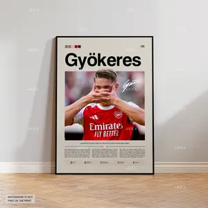 Viktor Gyökeres - Arsenal poster