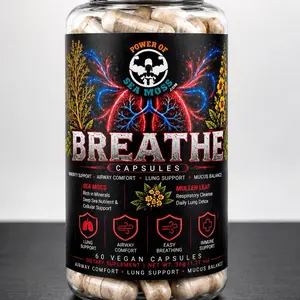 Breathe capsules for respiratory support vac