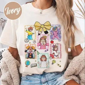 Comfort Colors/Gildan Juniie B Jones Back To School Teacher T-shirt, Teacher Children Book Shirt Kindergarten Shirt, Teacher Life Shirt M0H5D