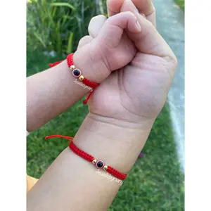 Mom and Newborn red evil eye set