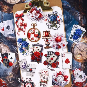 16 Sheets Magic Theme Stickers for Crafting, Magical Cards Decor for Journals & Water Bottles, Versatile Scrapbooking Supplies