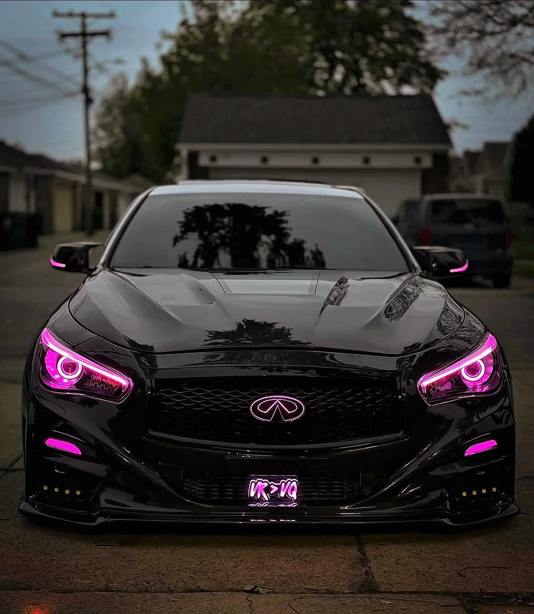 JCF RGB/White LED Front Bumper Sequential Lights | Compatible w/ Infiniti Q50 2014-2024