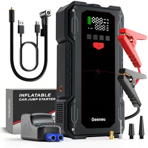 7000A the 10 in 1 the Car Jump Starter with Air Compressor,Battery Jumper Starter Portable with 150PSI Tire Inflator 12V Jump Box with LCD Display,Flashlight,Storage Case (Up 11.0L Gas/9.0L Diesel Engine fathersdaygift