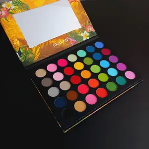 Color Burst ll 35 color Matte + Shimmer shadow palette  Eyeshadow Makeup