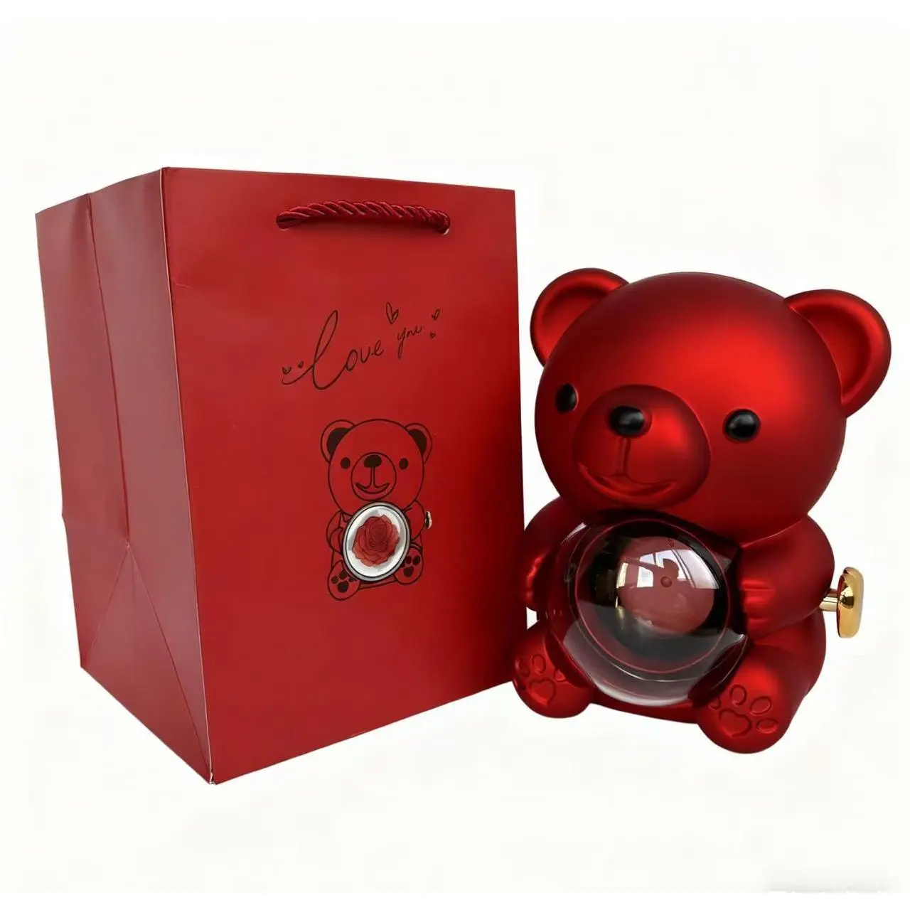 Small empty box (no flowers); soap flowe