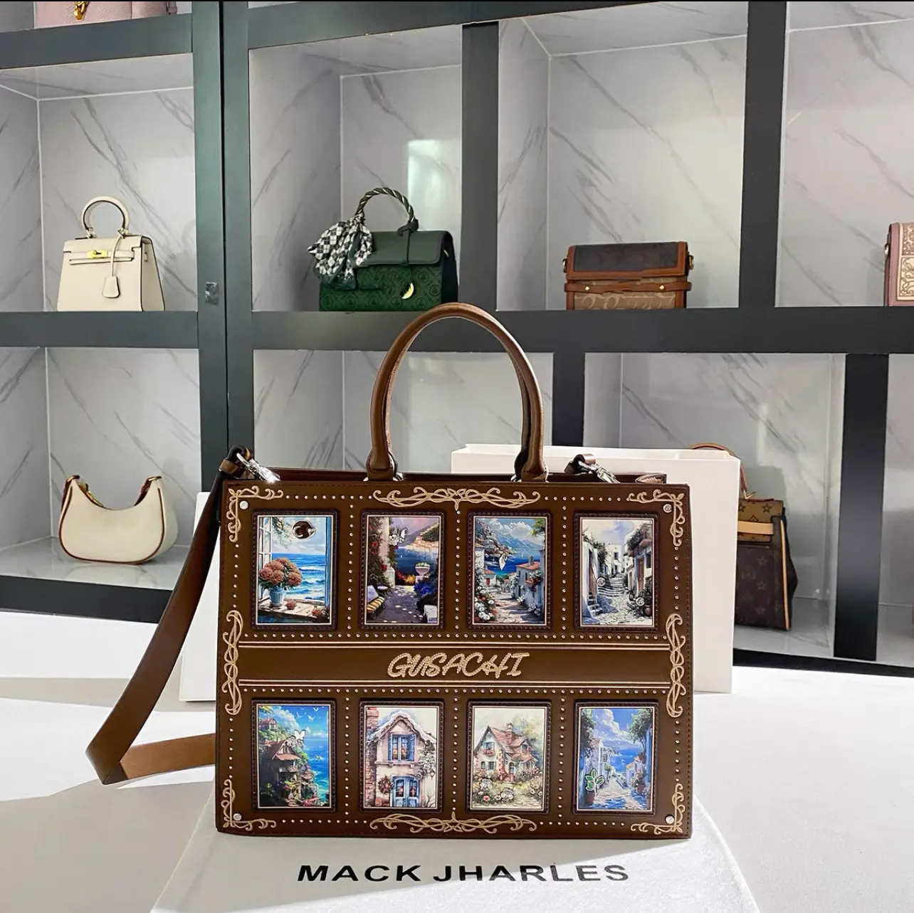 H272-New fashion simple handbag elegant shoulder bag