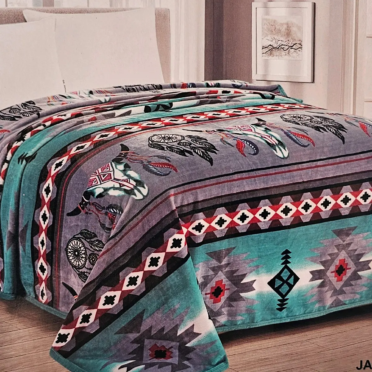 2 Ply Mint Catcher King blanket. 2 Ply Mint Catcher King blanket.