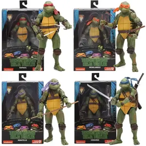 Turtle  Action Figure, Neca Film Version, Edição limitada, Presentes de Aniversário do Menino