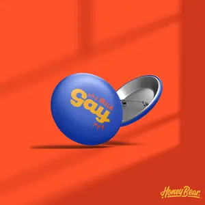 'Hella Gay' Queer Pride Pin Back Button - Vibrant 1.5-inch LGBTQ+ Support Pin for Pride Parades & Backpacks