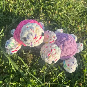 Crochet Rainbow Turtle