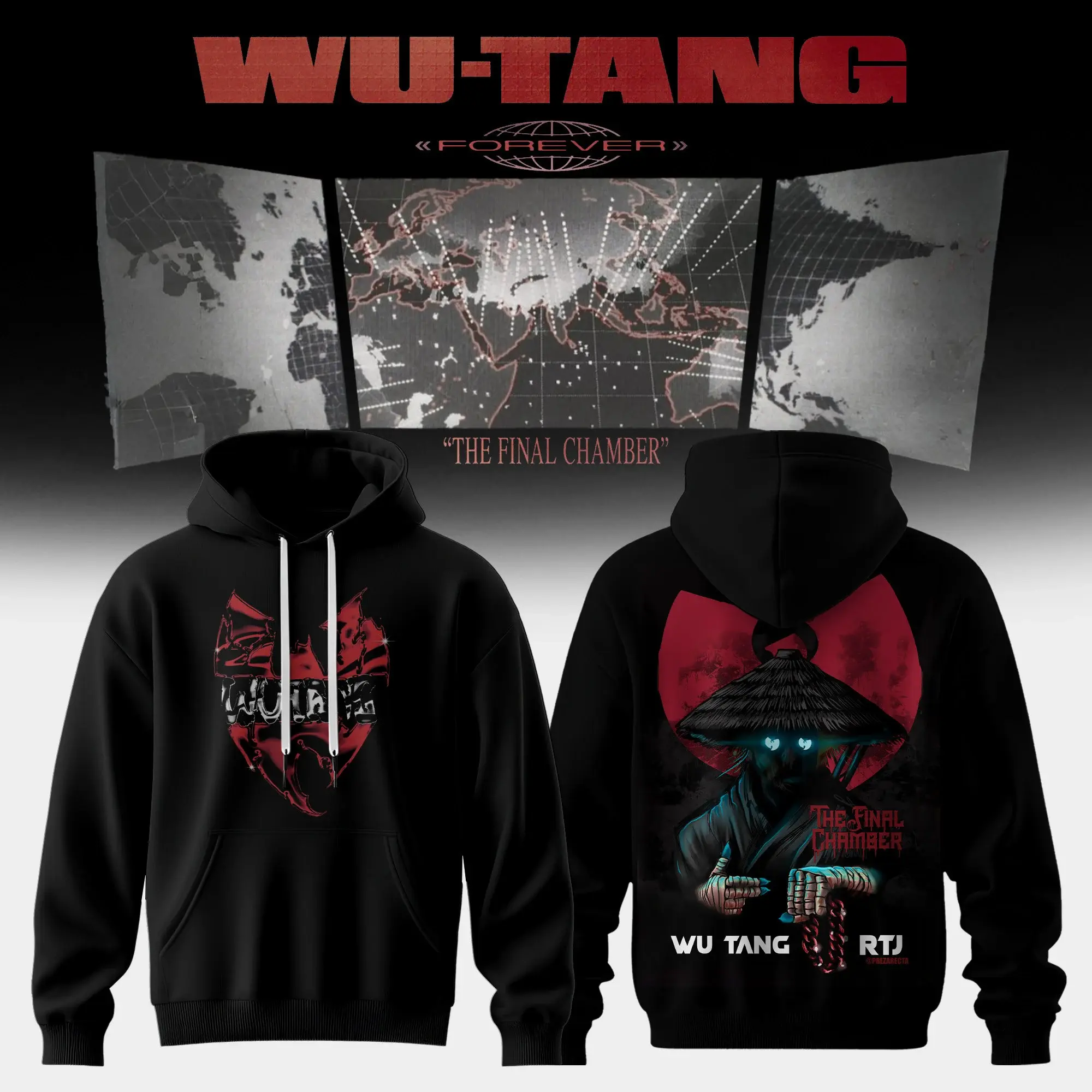 Wu Tang Clan Merch Wu Tang Clan Tour 2026 Hoodie Concert Outfit Gift Idea - Hoodie HG