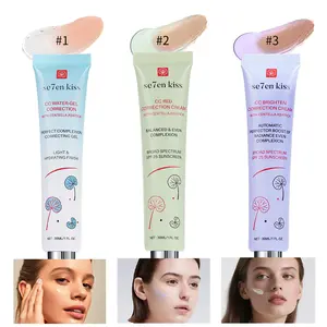 Snow Lotus CC Cream Isolation Balm, Facial Brightening Concealer Primer, Lightweight Moisturizing & Hydrating Formula, Makeup Base