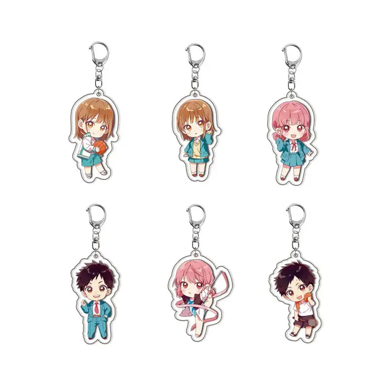 Blue Box (Ao no Hako) Taiki Inomata & Chinatsu Kano Acrylic Keychain, Bag Charm, Gift for Fans