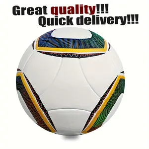 2010 World Cup Soccer Ball Size 5, High Quality Sport Equipment for Kids and Adults, Perfect for Matches and Training, Football Balls